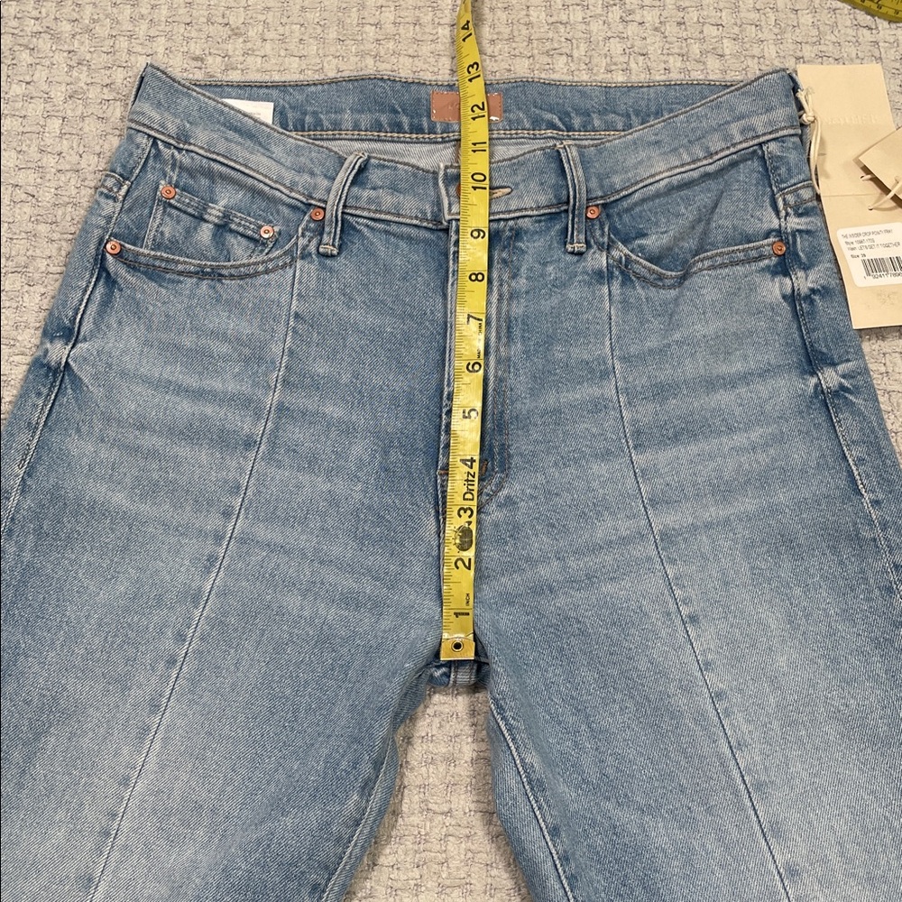Women’s MOTHER Insider Crop Pointy Fray Lets Get it Together 10987-1709 Size 29 - Picture 14 of 16